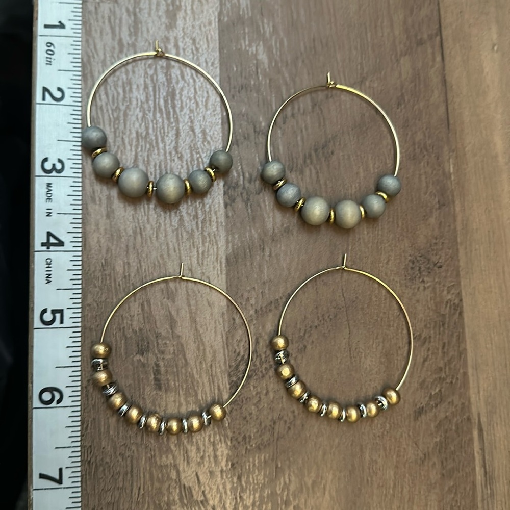2 Pair handmade earrings from BB Jewelry by Bree on Etsy.